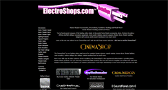 Desktop Screenshot of electroshops.com